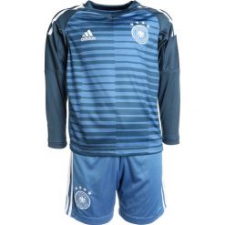 Adidas Performance DFB HOME GOALKEEPER MINI SET Krótkie spodenki sportowe traroy/subblue/white. Niebieskie spodenki chłopięce adidas Performance, z materiału, sportowe. Za 269,00 zł.