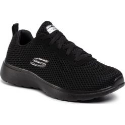 Sneakersy SKECHERS - ROSEATE 88888276 BBK Black. Czarne półbuty damskie Skechers, na co dzień, bez wzorów, z tworzywa sztucznego, bez obcasa, na płaskiej podeszwie, bez zapięcia. Za 199,99 zł.