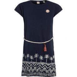 Sukienki dziewczęce z falbanami: Scotch R’Belle LOOSE FIT DRESS WITH PLACED PRINT Sukienka z dżerseju indigo