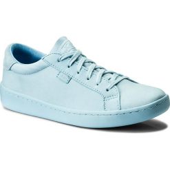 Tenisówki KEDS - Ace WH56861 Light Blue. Niebieskie półbuty damskie Keds, bez wzorów, ze skóry, bez zapięcia. W wyprzedaży za 169,00 zł.
