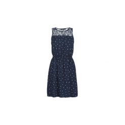 Sukienki krótkie Vero Moda VMBOCA. Niebieskie sukienki damskie Vero Moda, s, bez wzorów, bez kołnierzyka, z krótkim rękawem, krótkie, mini. Za 109,00 zł.