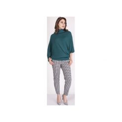 Sweter oversize, SWE049 morski MKM. Zielone swetry oversize damskie Mkm swetry, z dzianiny. Za 98,00 zł.
