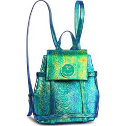 Plecak NOBO - NBAG-G0291-C008 Zielono Niebieski. Niebieskie plecaki damskie Nobo, bez wzorów, ze skóry ekologicznej, eleganckie. W wyprzedaży za 209,00 zł.