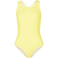 Kostium kąpielowy bonprix żółty. Żółte stroje kąpielowe damskie bonprix, bez wzorów, sportowe. Za 34,99 zł.