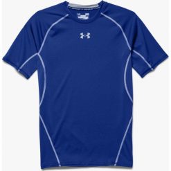 Koszulki sportowe męskie: Under Armour Koszulka HeatGear Compression Shortsleeve rozmiar L granatowa