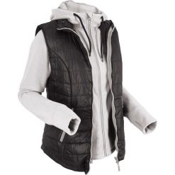Bluzy damskie: Kamizelka outdoorowa 3 w 1 z wyjmowaną bluzą z polaru bonprix czanry
