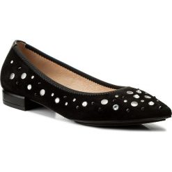 Baleriny HISPANITAS - Yerba HV86747 Black/Black. Czarne baleriny damskie Hispanitas, bez wzorów, ze skóry, bez obcasa. W wyprzedaży za 279,00 zł.