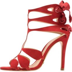 Rzymianki damskie: Schutz Sandały na obcasie tango red