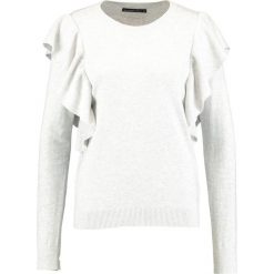 Swetry klasyczne damskie: Abercrombie & Fitch RUFFLE Sweter grey