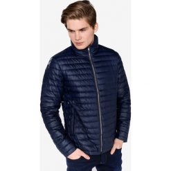 Calvin Klein Kurtka Niebieski. Niebieskie płaszcze męskie Calvin Klein, m, bez wzorów, z poliesteru, bez kaptura. Za 998,95 zł.