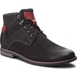 Kozaki LASOCKI FOR MEN - MB-KURT-01 Czarny. Czarne buty zimowe męskie Lasocki For Men, z nubiku. Za 199,99 zł.