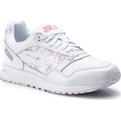 Sneakersy ASICS - TIGER Gelsaga 1192A070 White/White 100. Białe półbuty damskie Asics, ze skóry ekologicznej. W wyprzedaży za 309,00 zł.