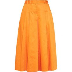 Jil Sander Navy Spodnie materiałowe orange. Pomarańczowe spodnie damskie marki Jil Sander Navy, bez wzorów, z bawełny. W wyprzedaży za 579,60 zł.