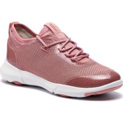 Półbuty GEOX - D Nebula X A D92BHA 00014 C7008 Coral. Różowe półbuty damskie Geox, na co dzień, bez wzorów, ze skóry, bez obcasa, na płaskiej podeszwie, bez zapięcia. W wyprzedaży za 329,00 zł.
