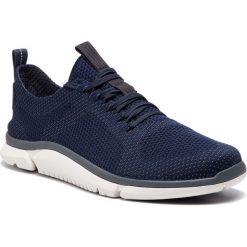 Sneakersy CLARKS - Triken Run 261273117 Navy Combi. Niebieskie sneakersy męskie Clarks, bez zapięcia. Za 389,00 zł.