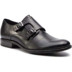 Półbuty QUAZI - QZ-12-02-000103 101. Czarne buty wizytowe męskie QUAZI, bez wzorów, ze skóry, eleganckie, bez zapięcia. W wyprzedaży za 159,00 zł.