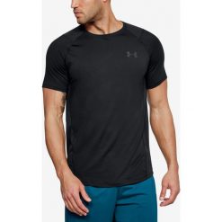 Under Armour MK-1 Koszulka Czarny. Czarne podkoszulki męskie Under Armour, s, bez wzorów, z elastanu, z krótkim rękawem. Za 171,95 zł.