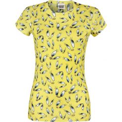Looney Tunes Tweety - Repeat Koszulka damska żółty. Żółte bluzki damskie Looney Tunes, m, z nadrukiem, z okrągłym kołnierzem. Za 42,90 zł.