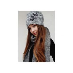 Czapki damskie: Czapka CHAPOOSIE Silver Beanie & Frozen Flowers
