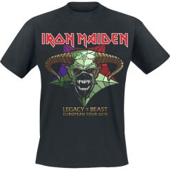 Iron Maiden LOTB 2018 Retail Tee T-Shirt czarny. Czarne t-shirty męskie z nadrukiem marki Iron Maiden, m, z okrągłym kołnierzem. Za 79,90 zł.