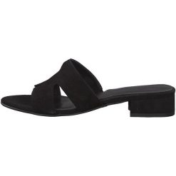 Tamaris Klapki Damskie 37 Czarne. Czarne klapki damskie Tamaris, bez wzorów, bez obcasa. Za 199,00 zł.