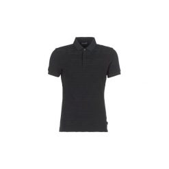 Koszulki polo z krótkim rękawem Emporio Armani BEWA. Czarne koszulki męskie marki Emporio Armani, m, bez wzorów, polo, z krótkim rękawem, krótkie. Za 479,20 zł.
