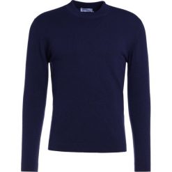Johnstons Cashmere Sweter navy. Niebieskie swetry klasyczne męskie marki Johnstons Cashmere, m, z kaszmiru. W wyprzedaży za 1028,30 zł.