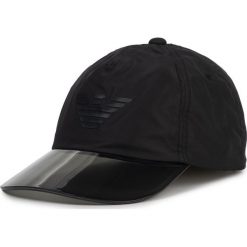 Czapka z daszkiem EMPORIO ARMANI - 627502 0P550 00020 Nero. Czarne czapki męskie Emporio Armani, bez wzorów, z poliesteru. Za 359,00 zł.