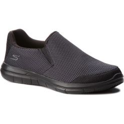 Buty SKECHERS - Completion 54015/BBK Black. Czarne buty sportowe męskie Skechers, z tworzywa sztucznego, bez zapięcia, na fitness i siłownię. Za 239,99 zł.
