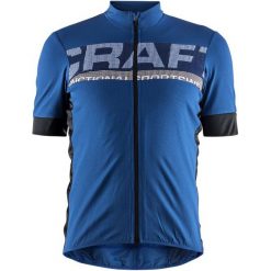 Craft Koszulka Rowerowa Męska Reel, Niebieski Xxl. Niebieskie koszulki męskie Craft, s, bez wzorów, z klasycznym kołnierzykiem, bez rękawów, na fitness i siłownię. W wyprzedaży za 189,00 zł.