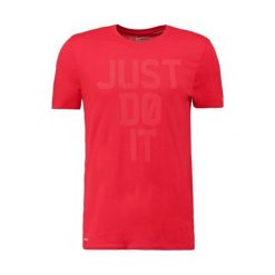 Nike Koszulka Sportowa Dfct Jdi Mesh Stack Tee 806298 657 S. Czerwone koszulki do fitnessu męskie Nike, m, z meshu, dri-fit (nike). W wyprzedaży za 69,00 zł.