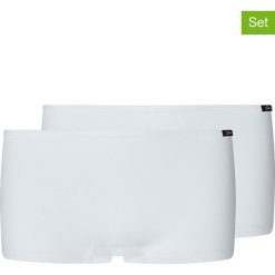 Pełne figi (2 pary) w kolorze białym. Białe majtki dziewczęce Skiny Girls. W wyprzedaży za 42,95 zł.