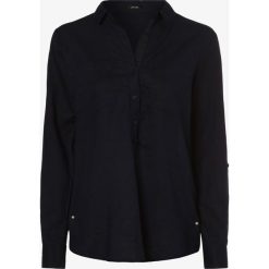 Opus - Bluzka damska – Fredda, niebieski. Niebieskie bluzki damskie Opus, bez wzorów, klasyczne, z klasycznym kołnierzykiem, bez rękawów. Za 269,95 zł.