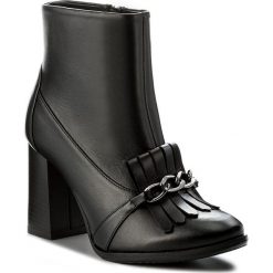 Botki SENSO - 165594-4 Czarny. Czarne buty zimowe damskie marki Senso, ze skóry, na obcasie. W wyprzedaży za 279,00 zł.