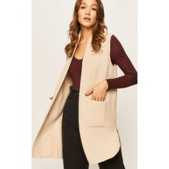 Answear - Kamizelka. Kamizelki damskie ANSWEAR, s, bez wzorów, z bawełny, bez kaptura. Za 119,90 zł.