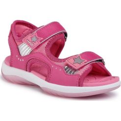 Sandały SUPERFIT - 6-06129-55 M Rosa/Rosa. Różowe sandały dziewczęce Superfit, ze skóry ekologicznej, bez zapięcia. Za 229,00 zł.