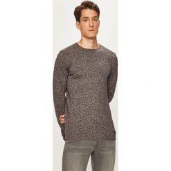 Blend - Sweter. Brązowe swetry męskie Blend, s, bez wzorów, z bawełny, z okrągłym kołnierzem, bez kaptura. W wyprzedaży za 119,90 zł.