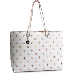 Torebka COCCINELLE - DS8 Alpha Razzi Print E1 DS8 11 02 11 Multic.Blanche M04. Białe torebki klasyczne damskie marki Coccinelle, ze skóry, duże. Za 1649,90 zł.