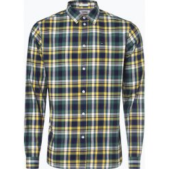Tommy Jeans - Koszula męska, żółty. Czarne koszule męskie jeansowe marki Tommy Jeans, l, button down, z długim rękawem. Za 249,95 zł.