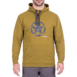 Bluzy męskie: Bluza w kolorze zielonym