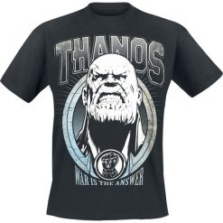 T-shirty męskie: Avengers Infinity War – Thanos T-Shirt czarny