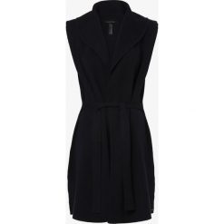 Comma - Damska kamizelka dzianinowa, niebieski. Niebieskie kamizelki damskie comma, w paski, z dzianiny, eleganckie, bez kaptura. Za 299,95 zł.