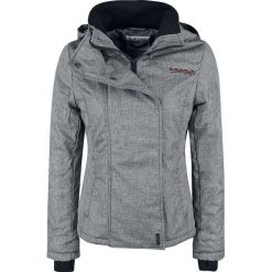 Sublevel Ladies High Parka Kurtka zimowa damska ciemnoszary (Anthracite). Szare kurtki damskie Sublevel, na zimę, m. Za 284,90 zł.