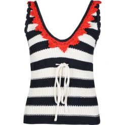 Pinko Top "Tartare". Czerwone bluzki damskie Pinko, bez wzorów, z bawełny, bez kołnierzyka. Za 299,00 zł.
