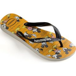 Havaianas - Japonki. Pomarańczowe klapki damskie Havaianas, bez wzorów, z materiału, bez obcasa, na obcasie. W wyprzedaży za 99,90 zł.