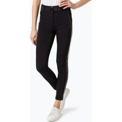 Marc Cain Sports - Spodnie damskie, niebieski. Niebieskie spodnie damskie marki Marc Cain Sports, z lakierowanej skóry. Za 799,95 zł.