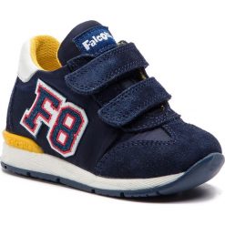 Sneakersy NATURINO - Falcotto By Naturino 0012013705.01.0C02 Navy. Niebieskie trampki chłopięce marki Naturino, bez wzorów, ze skóry, na rzepy. Za 379,00 zł.