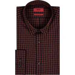 Koszula Hugo Ero3-W 50426499. Czarne koszule męskie HUGO, m, bez wzorów, z bawełny, casualowe, bez kołnierzyka, bez rękawów. Za 399,00 zł.