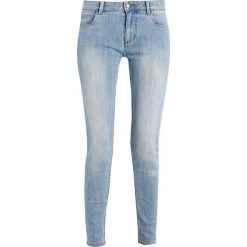 Monkee Genes MONROE CROPPED Jeans Skinny Fit light blue denim. Niebieskie jeansy damskie relaxed fit marki Monkee Genes, z bawełny. Za 359,00 zł.