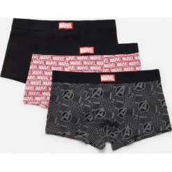 Bokserki Marvel 3 pack - Czarny. Czarne bokserki męskie Reserved, z motywem z bajki. Za 69,99 zł.
